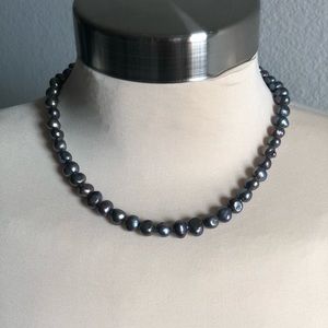 Black Pearl Necklace